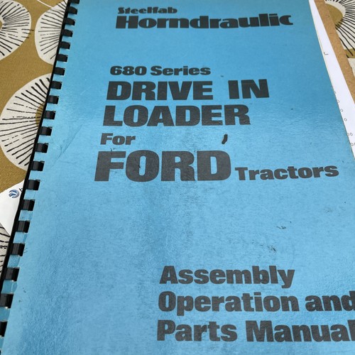 Ford tractor models - 680, series